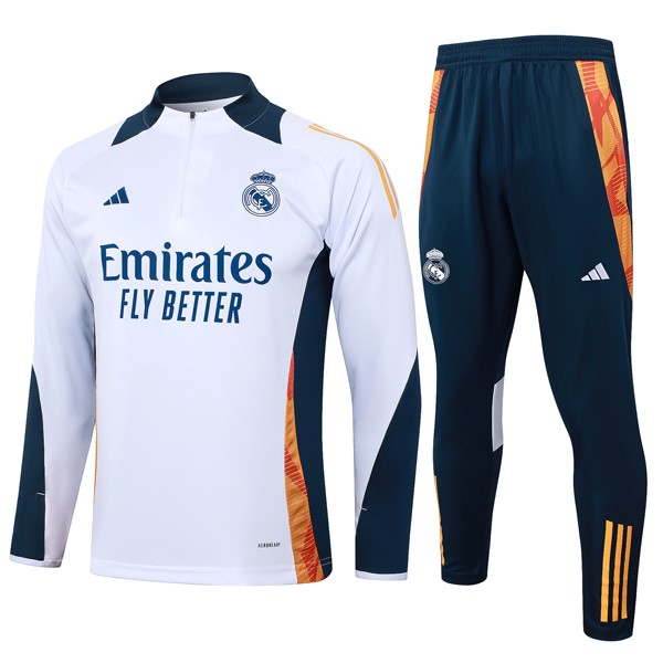 Sudadera De Training Real Madrid 2024/25 Blanco 3